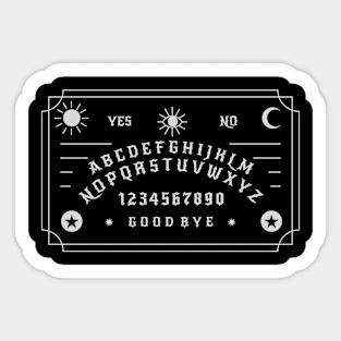 Ouija Board Sticker